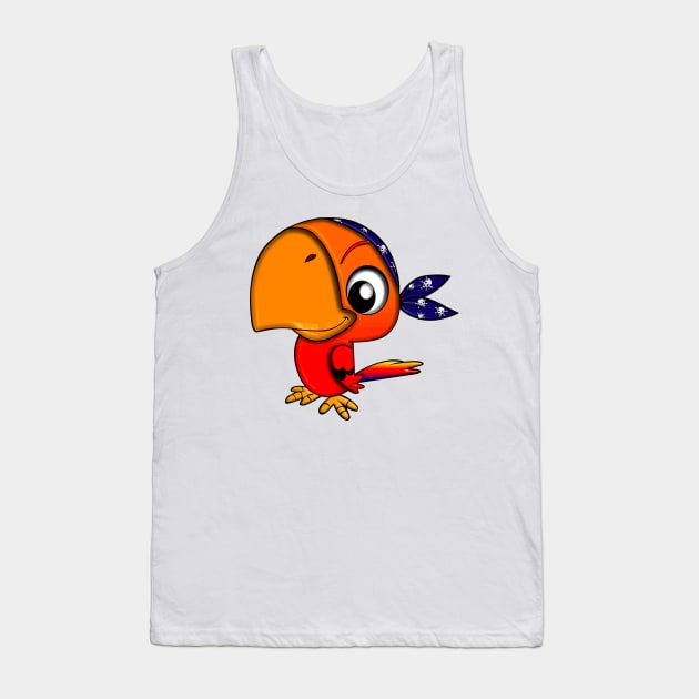 cartoon Tank Top by Grazia